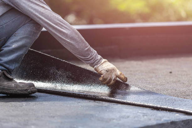 Professional Waterproofing technician working in Drexel Hill, PA
